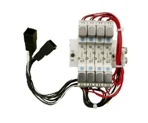 artiklikood: ME_153062, nimetus: 1S-VD04E-01, kirjeldus: Roboti pneumaatiline neljakordse klapi komplekt, sh mürasummutaja
