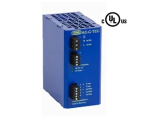 artiklikood: JSC_0724G10002, nimetus: AC C-TEC 1203-1-230 VAC DC UPS 12 VDC; 3 A, kirjeldus: Kondensaatoriga DC UPS. Sisendpinge 230 VAC
Kondensaatori mahtuvus 1 kJ
Reservaeg 27 sek @3 A
Mõõdud (K x L x S) [mm]: 153 x 72 x 130; 0,86 kg
