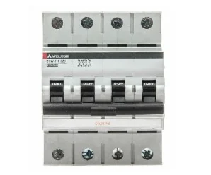 BHW-T10 4P Type B 6A artiklikood: ME_291926, nimetus: BHW-T10 4P Type B 6A, kirjeldus: Automaatkaitselüliti B 6 A, 4 poolust
Selektiivsuse piirvool 10 kA