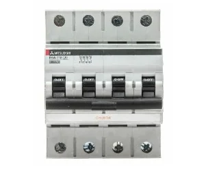 BHW-T10 4P Type D 2A artiklikood: ME_292090, nimetus: BHW-T10 4P Type D 2A, kirjeldus: Automaatkaitselüliti D 2 A, 4 poolust
Selektiivsuse piirvool 10 kA