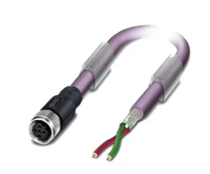 artiklikood: POS_10050886, nimetus: CBL-M12S-F05A-100DH-054N-000, kirjeldus: Enkoodrikaabel M12, 5-pin otse, tüüp A, emane, PP, 10m
