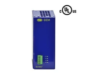 artiklikood: JSC_0748G10001, nimetus: CEM 24-16 kondensaatormoodul 24 V; 20 A; 16 kJ, kirjeldus: Sisendpinge 24 VDC
Kondensaatori mahtuvus 16 kJ
Reservaeg 33 sek @20 A
Mõõdud (K x L x S) [mm]: 193 x 84 x 193; 2,54 kg
