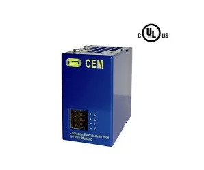 artiklikood: JSC_0739G01002, nimetus: CEM 24-2 kondensaatormoodul 24 V; 3 A; 2 kJ, kirjeldus: Sisendpinge 24 VDC
Kondensaatori mahtuvus 2 kJ
Reservaeg 27 sek @3 A
Mõõdud (K x L x S) [mm]: 92,5 x 60 x 116; 0,65 kg
