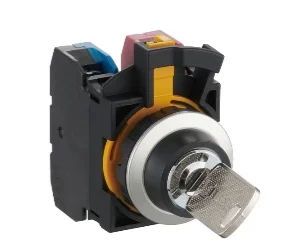 artiklikood: IDE_213686, nimetus: CW4K-2AE10, kirjeldus: Võtmega pöördlüliti, kahepositsiooniline, 1 x NO
Metallkorpus
