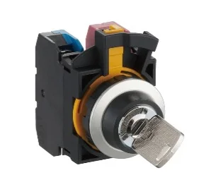 artiklikood: IDE_215328, nimetus: CW4K-2BE10, kirjeldus: Võtmega pöördlüliti, kahepositsiooniline, 1 x NO
Metallkorpus
Võti väljavõetav vasakult
