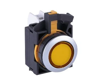 artiklikood: IDE_213681, nimetus: CW4P-1EQ4Y, kirjeldus: Signaallamp, madal, kollane, 24 AC/DC
