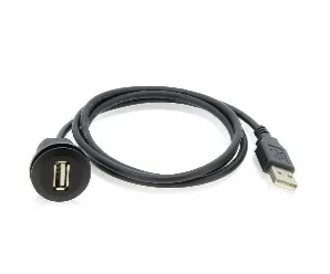 artiklikood: IDE_990012, nimetus: CW4X-USB20-1M, kirjeldus: USB pistik kilbi peale, metall, 1meeter
