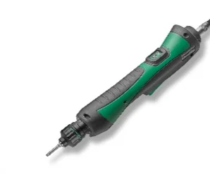 artiklikood: FIA_111712074, nimetus: E8C5ARE-350 Elektriline sirge kruvikeeraja, kirjeldus: Pingutusmoment (Nm): 0.6 - 4.5
Tühikäigu pöörded (rpm): max 340/170 min
Käepide: Sirge; Pöördsuunaline: Jah
Käivitus: Hoob; Ots: 1/4´´ kuuskant emane
Etteandeseade: TPU-1/TPU-2
