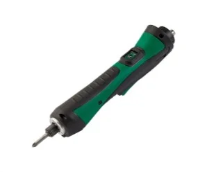 artiklikood: FIA_111712100, nimetus: E8CC2A-2000 Elektriline sirge kruvikeeraja, kirjeldus: Pingutusmoment (Nm): 0.3 - 2.0
Tühikäigu pöörded (rpm): 300 - 2000
Käepide: Sirge; Pöördsuunaline: Jah
Käivitus: Programmeeritav; Ots: 1/4´´ kuuskant emane
Etteandeseade: TPU-C1/TPU-C3
