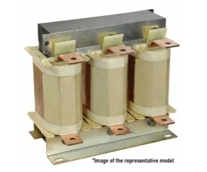artiklikood: ME_758567, nimetus: EFR-HAL-H400K, kirjeldus: Sisendreaktor, In=800A, L=0.018mH, pingelang 2%; muundurile Pn=400kW
