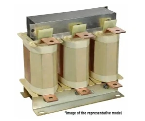 artiklikood: ME_758569, nimetus: EFR-HAL-H500K, kirjeldus: Sisendreaktor, In=1000A, L=0.015mH, pingelang 2%; muundurile Pn=500kW
