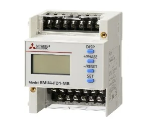 EMU4-FD1-MB Energiamõõtja artiklikood: ME_304059, nimetus: EMU4-FD1-MB Energiamõõtja, kirjeldus: 110-480VAC, 1A, 5 A
Pulsiväljund, Modbus RTU