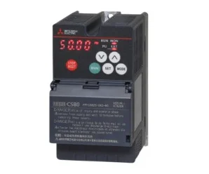 artiklikood: ME_325717, nimetus: FR-CS82S-042-60 SAGEDUSMUUNDUR, kirjeldus: Sagedusmuundur 230 VAC, 0,75 kW, IP20
4,2 A, @ 40 °C max 150% ülekoormust 3 s
Mõõdud (L x K x S) [mm]: 68 x 128 x 118, kaal: 0,6 kg
