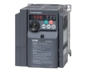 artiklikood: ME_247601, nimetus: FR-D740-012SC-EC SAGEDUSMUUNDUR, kirjeldus: Sagedusmuundur 400 VAC, 0,4 kW, IP20
1,4 A, @ 40 °C max 150% ülekoormust 3 s
1,2 A, @ 50 °C max 150% ülekoormust 3 s
Mõõdud (L x K x S) [mm]: 108 x 128 x 129,5, kaal: 1,2 kg
