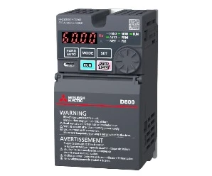 artiklikood: ME_738897, nimetus: FR-D820-0.1K-008-60 SAGEDUSMUUNDUR 0,1 kW, kirjeldus: Sagedusmuundur, toide 3x230 VAC, 0,1 kW, IP20
1,4 A, @ 40 °C max 150% ülekoormust 3 s
0,8 A, @ 50 °C max 200% ülekoormust 3 s
RS-485 liides (Mitsubishi inverter prot., Modbus RTU)
Mõõdud (L x K x S) [mm]: 68 x 128 x 80,5, kaal: 0,5 kg
