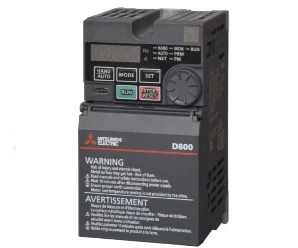 artiklikood: ME_738900, nimetus: FR-D820-0.2K-014-60 SAGEDUSMUUNDUR 0,2 kW, kirjeldus: Sagedusmuundur, toide 3x230 VAC, 0,2 kW, IP20
2,5 A, @ 40 °C max 150% ülekoormust 3 s
1,4 A, @ 50 °C max 200% ülekoormust 3 s
RS-485 liides (Mitsubishi inverter prot., Modbus RTU)
Mõõdud (L x K x S) [mm]: 68 x 128 x 80,5, kaal: 0,5 kg
