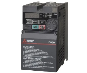 artiklikood: ME_738906, nimetus: FR-D820-0.75K-042-60 SAGEDUSMUUNDUR 0,75 kW, kirjeldus: Sagedusmuundur, toide 3x230 VAC, 0,75 kW, IP20
6,0 A, @ 40 °C max 150% ülekoormust 3 s
4,2 A, @ 50 °C max 200% ülekoormust 3 s
RS-485 liides (Mitsubishi inverter prot., Modbus RTU)
Mõõdud (L x K x S) [mm]: 68 x 128 x 132,5, kaal: 0,7 kg
