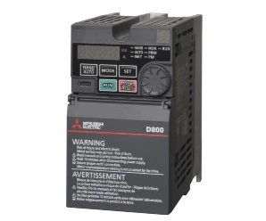 artiklikood: ME_738930, nimetus: FR-D820S-0.4K-025-60 SAGEDUSMUUNDUR 0,4 kW, kirjeldus: Sagedusmuundur, toide 1x230 VAC, 0,4 kW, IP20
2,5 A, @ 40 °C max 150% ülekoormust 3 s
2,5 A, @ 50 °C max 200% ülekoormust 3 s
RS-485 liides (Mitsubishi inverter prot., Modbus RTU)
Mõõdud (L x K x S) [mm]: 68 x 128 x 132,5, kaal: 0,7 kg
