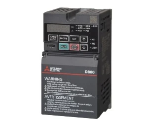 artiklikood: ME_747986, nimetus: FR-D820S-0.4K-025-EPB-60 SAGEDUSMUUNDUR 0,4 kW, kirjeldus: Sagedusmuundur, toide 1x230 VAC, 0,4 kW, IP20
2,5 A, @ 40 °C max 150% ülekoormust 3 s
2,5 A, @ 50 °C max 200% ülekoormust 3 s
Ethernet liides (PROFINET, CC-Link IE Field Network Basic  , CC-Link IE TSN, MODBUS/TCP)
Mõõdud (L x K x S) [mm]: 68 x 128 x 132,5, kaal: 0,7 kg
