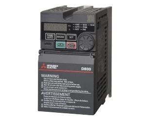 artiklikood: ME_738942, nimetus: FR-D840-0.4K-012-60 SAGEDUSMUUNDUR 0,4 kW, kirjeldus: Sagedusmuundur, toide 400 VAC, 0,4 kW, IP20
2,2 A, @ 40 °C max 150% ülekoormust 3 s
1,2 A, @ 50 °C max 200% ülekoormust 3 s
RS-485 liides (Mitsubishi inverter prot., Modbus RTU)
Mõõdud (L x K x S) [mm]: 68 x 128 x 129,5, kaal: 0,8 kg
