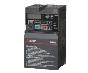 artiklikood: ME_747978, nimetus: FR-D840-0.75K-022-EPB-60 SAGEDUSMUUNDUR 0,75 kW, kirjeldus: Sagedusmuundur, toide 400 VAC, 0,75 kW, IP20
3,7 A, @ 40 °C max 150% ülekoormust 3 s
2,2 A, @ 50 °C max 200% ülekoormust 3 s
Ethernet liides (PROFINET, CC-Link IE Field Network Basic  , CC-Link IE TSN, MODBUS/TCP)
Mõõdud (L x K x S) [mm]: 68 x 128 x 129,5, kaal: 0,8 kg
