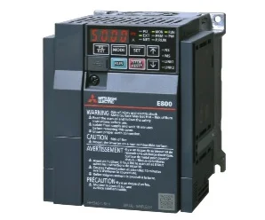 artiklikood: ME_500094, nimetus: FR-E840-0016EPB-60 SAGEDUSMUUNDUR, kirjeldus: Sagedusmuundur 400 VAC, IP20
1,6 A, 0.4kW @ 50 °C max 200% ülekoormust 3 s
2.1 A, 0.75 kW @ 50 °C max 150% ülekoormust 3 s
CC-Link IE TSN, CC-Link IE Field Basic, MODBUS®/TCP, PROFINET
Mõõdud (L x K x S) [mm]: 108 x 128 x 129,5 (157,1)
