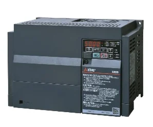 artiklikood: ME_500100, nimetus: FR-E840-0170EPB-60 SAGEDUSMUUNDUR, kirjeldus: Sagedusmuundur 400 VAC, IP20
17 A, 7.5kW @ 50 °C max 200% ülekoormust 3 s
23 A, 11 kW @ 50 °C max 150% ülekoormust 3 s
CC-Link IE TSN, CC-Link IE Field Basic, MODBUS®/TCP, PROFINET
Mõõdud (L x K x S) [mm]: 220 x 150 x 147 (174,6)
