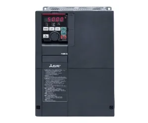 artiklikood: ME_307219, nimetus: FR-F840-00380-E2-60 SAGEDUSMUUNDUR, kirjeldus: Sagedusmuundur 400 VAC, IP20
38 A, 18,5 kW @ max 120% ülekoormust 3 s
TCP RJ45 liides, ModbusTCP, CC-Link IE-field basic
Mõõdud (L x K x S) [mm]: 220 x 300 x 190, kaal: 8,3 kg
