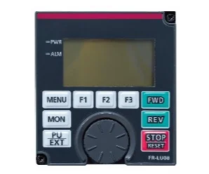 artiklikood: ME_274525, nimetus: FR-LU08, kirjeldus: FR-A/F800 sagedusmuunduri pult
