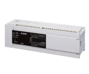 FX5U-80MR/ES artiklikood: ME_280495, nimetus: FX5U-80MR/ES, kirjeldus: CPU-moodul
Toitepinge: AC 100-240 V
40 sisendit DC 24 V, 2 analoogsisendit (0-10V, 12 bit)
40 releeväljundit, 1 analoogväljund (0-10V, 12 bit)
RS-485 Modbus RTU, Ethernet, Modbus TCP, SD kaart
WEB server, CC-Link IE Basic
