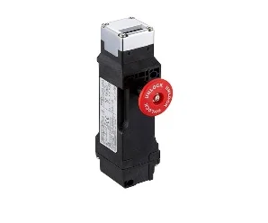 artiklikood: IDE_990128, nimetus: HS5L-DD44LM-G Turvalüliti, kirjeldus: Turvalukk Dual Safety nupuga HS5L. Kontaktid: 2NC+2NC, Läbiviik M20, Metallpea
Ukse kontaktid: 2NC, luku kontaktid: 2NC
Vedrulukk
