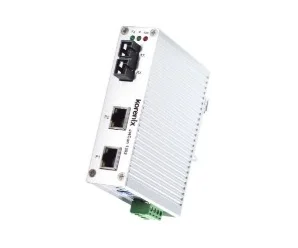 artiklikood: BE_F00V1302110000, nimetus: JetCon 1302-m, kirjeldus: 2x RJ45 <> 1x FX SC konverter
FX SC Multi-Mode kuni 2 km
Toide: 18...27 VAC / 18...32 VDC
Releeväljundid: pordi häire
IP31, alumiiniumkorpus, Töötemperatuur: -10..+70°C
