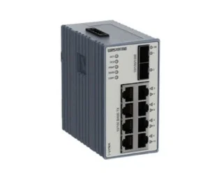 L110-F2G-12VDC artiklikood: WEST_3643-0110, nimetus: L110-F2G-12VDC, kirjeldus: Tööstuslik 10 pordiga hallatav Ethernet Switch
8 x RJ-45, 10 Mbit/s, 100 Mbit/s
2 x 100/1000 Mbit/s, Ethernet FX või TX, SFP (nõutav transiiver)
–40 .. +70°C,12 .. 48 VDC