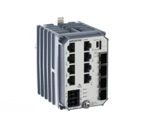Lynx-5512-F4G-T8G-LV artiklikood: WEST_3643-0300, nimetus: Lynx-5512-F4G-T8G-LV, kirjeldus: Tööstuslik 12 pordiga hallatav Ethernet Switch