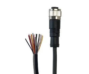 artiklikood: MUUD_CBL_0028, nimetus: M12-17PA-5M-OTS (M12-FS-17CON-5.0-PUR-SH-11N), kirjeldus: Andurikaabel M12, 17-pin otse, tüüp A, emane, PUR, 5m, varjestatud
Töötemperatuur: -25℃~85℃
