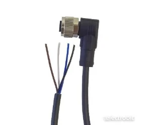 artiklikood: MUUD_CBL_0041, nimetus: M8-4PA-5M-NRK, kirjeldus: Andurikaabel M8, 4-pin nurk, tüüp A, emane, PUR, 5m
