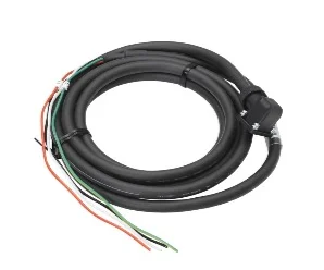 artiklikood: ME_210799, nimetus: MR-PWS3CBL2M-A1-L mootori toitekaabel, kirjeldus: Sobib mootoritele HG-KN,-KR,-MR, varjestusega, 2m, pistik mootori poole

