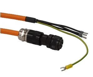 artiklikood: ME_202298, nimetus: PCS040N-20.0-0C4 mootori toitekaabel, kirjeldus: Sobib mootoritele HG-SN/SR152, HG-JR5034, suure paindlikusega, Desina, 20m
