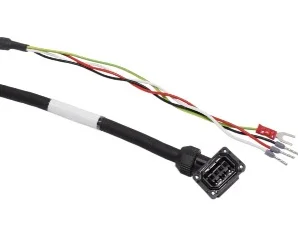 artiklikood: ME_220002, nimetus: PWS007N-02.0-A2 mootori toitekaabel, kirjeldus: Sobib mootoritele HG-KN,-KR,-MR, varjestusega, power chain, 2m, pistik enkooderi poole
