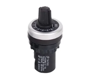 artiklikood: FRT_0004, nimetus: Potentsiomeeter 1 pööre, ava 22 mm, 1k, kirjeldus: Potentsiomeeter FR-sagedusmuunduritele
1 kOhm
