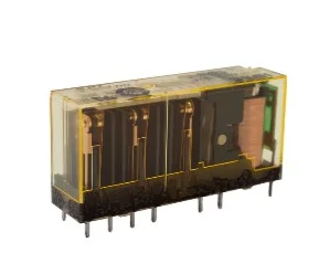 artiklikood: IDE_990019, nimetus: RF1V-5A1BLD1-D24 Relee, kirjeldus: Mehhaanilise sidestusega relee kaitsedioodiga 6 A, 24 VDC, 5NO/1NC
LED indikaator
