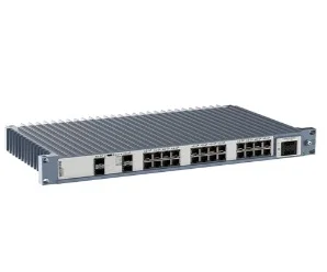 RedFox-5328-F4G-T24-LV artiklikood: WEST_3641-4710, nimetus: RedFox-5328-F4G-T24-LV, kirjeldus: Tööstuslik 19´´ rack 28 pordiga hallatav Ethernet Switch