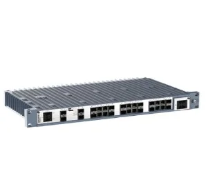 RedFox-5528-F16G-T12G-LV artiklikood: WEST_3641-4520, nimetus: RedFox-5528-F16G-T12G-LV, kirjeldus: Tööstuslik 19´´ rack 28 pordiga hallatav Ethernet Switch