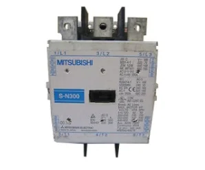 artiklikood: ME_113663, nimetus: S-N300 AC200V Kontaktor 160kW, kirjeldus: Abikontaktid:  2NO + 2NC
Mähis: 230 VAC 50/60 Hz
