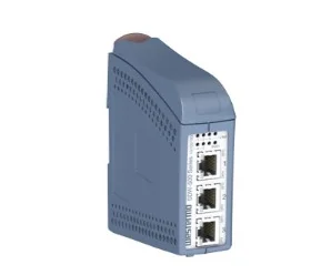 artiklikood: WEST_3644-2020, nimetus: SDW-541-F1G-T4G, kirjeldus: Tööstuslik mittemanageeritav Ethernet 5 podiga Gbit Switch
4 x 10/100/1000 Mbit/s, Ethernet TX, RJ45
1 x 100/1000 Mbit/s, Ethernet FX või TX, SFP (nõutav transiiver LC)
–25 .. +70°C, 12 .. 48 VDC
