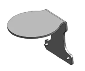 artiklikood: DA_95ASE2940, nimetus: SLS-BRACKET-C, kirjeldus: Pea kaitsekinnitus
