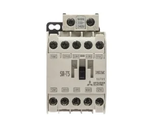 artiklikood: ME_279274, nimetus: SR-T5 AC24V 3A2B Abikontaktor 3NO + 2NC, 16 A, kirjeldus: Abikontaktid: 3NO + 2NC
Mähis: 24 VAC 50/60 Hz
