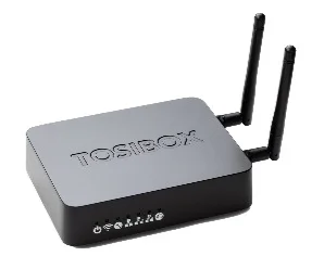 artiklikood: TOSI_TBL15, nimetus: Tosibox lock 150, kirjeldus: Kaugühendus-seade
1 x USB 2.0, 1 x RJ-45 WAN, 3 x RJ-45 LAN
Antenni pesad: 2 x WiFi RP-SMA (komplektis)
VPN kuni 10Mbit/s, kuni 10 üheaegset ühendust
Toide: 10...30 VDC (komplektis), IP30
Nõutav on TosiControli litsents
