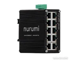 artiklikood: NU_2441002, nimetus: UGS-1010, kirjeldus: Tööstuslik 10 pordiga mittehallatav Ethernet Gigabit switch
10 liidest 10/100/1000TX, Auto MDI/MDI-X
Toide: 12..48 VDC, toetab kahekordset toidet
IP31, alumiiniumkorpus, Töötemperatuur: -40..+80°C
