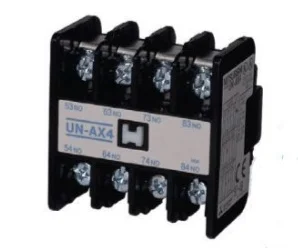 artiklikood: ME_52629, nimetus: UN-AX4CX 2A2B Abikontaktid kontaktorile 2NO + 2NC